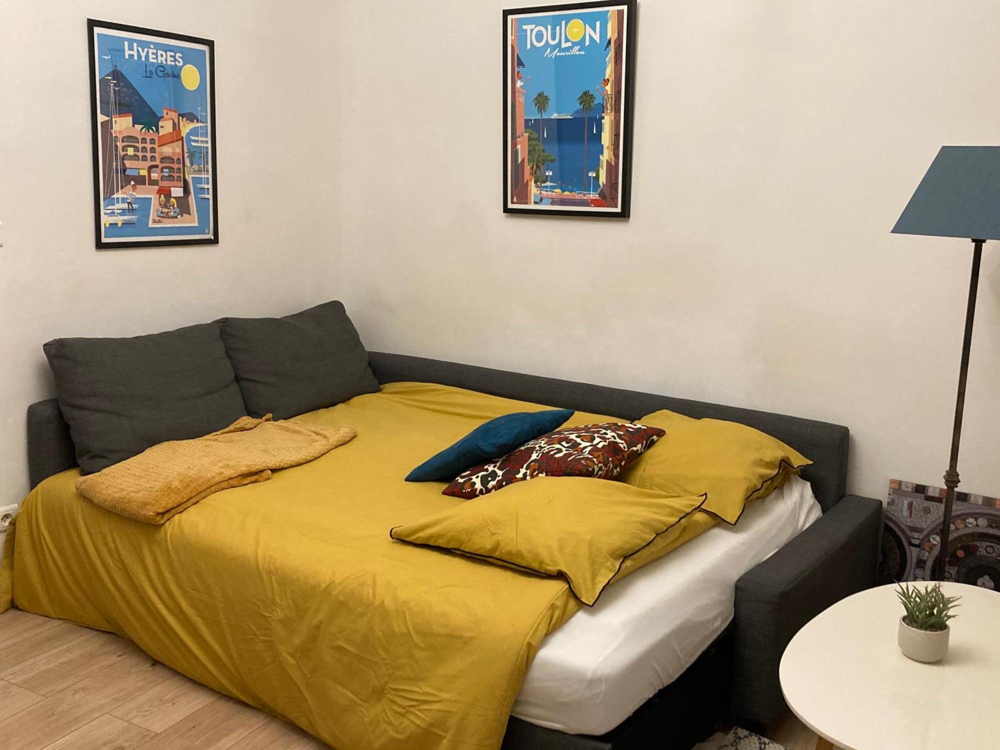 Grand T2 43m2 Plages Du Mourillon Apartment